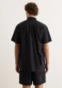 Multi Pocket Short Sleeve Shirt