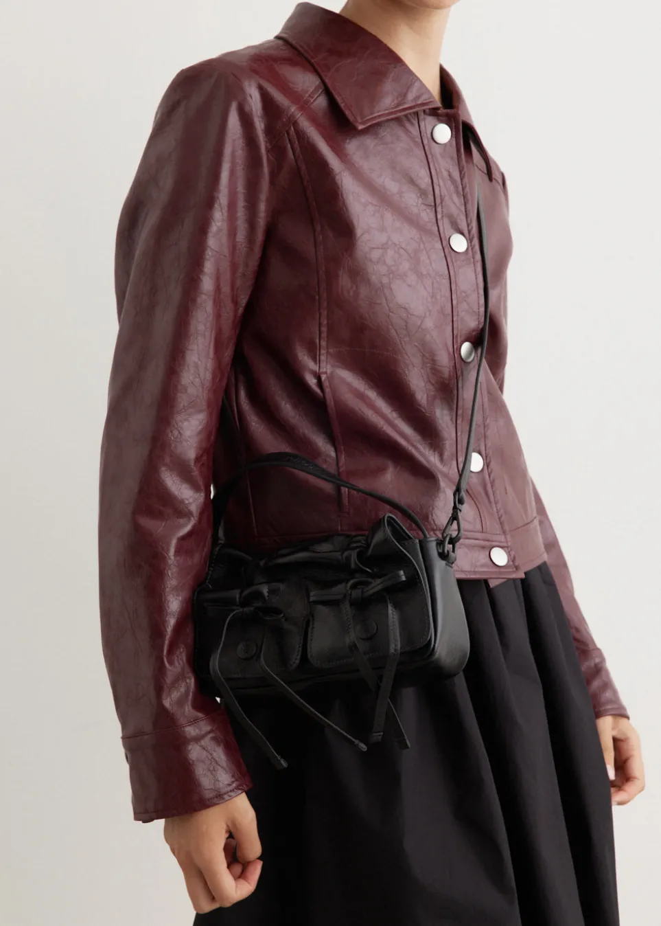 Multipocket Micro Crossbody Lux Bag