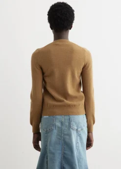 N091 Ladies Cardigan Small Red Heart