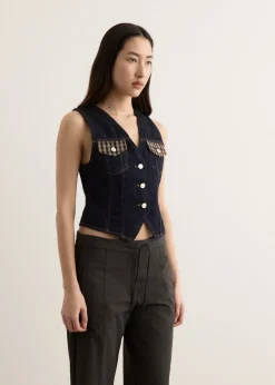 Neppy Denim Vest
