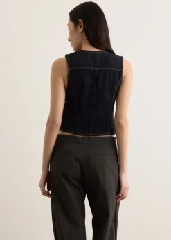 Neppy Denim Vest