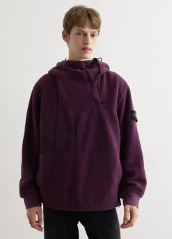 Nylon Cotton Fleece Anorak