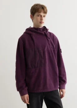 Nylon Cotton Fleece Anorak