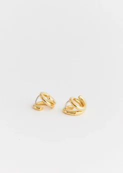 Open Coil Earrings