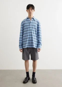Oversized Stripe Jersey Shirt