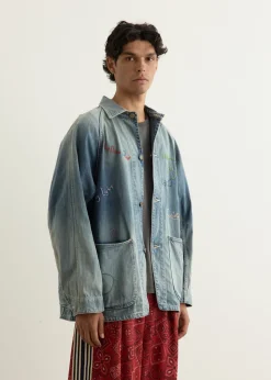 12oz Denim CACTUS Coverall (Memorial Embroidery Model)