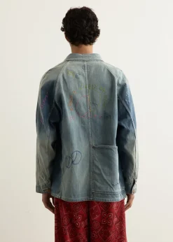 12oz Denim CACTUS Coverall (Memorial Embroidery Model)