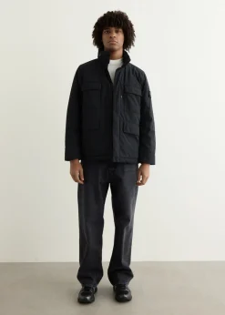 Padded Micro Twill Field Jacket