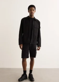 Panama Cotton Zip Overshirt