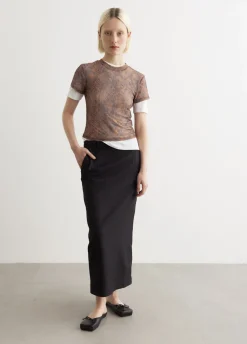 Pillar Long Tailored Skirt