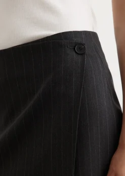 Piper Pinstripe Mini Skirt