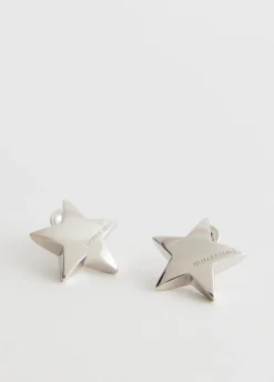 Plain Star Earrings