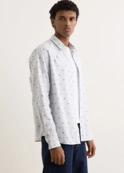 Profile Fox Casual Striped Shirt