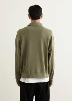 Profile Fox Oversize Polo Sweatshirt