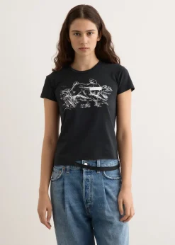 Rabbit Print T-Shirt