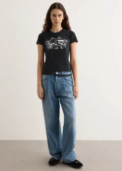 Rabbit Print T-Shirt