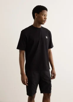 Regular Fit Compass Patch Overdyed T-Shirt