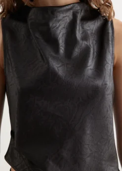 Reign Cowl Satin Top