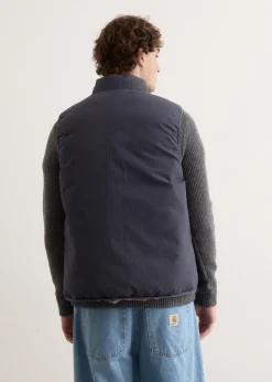Reversible Cotton Down Vest