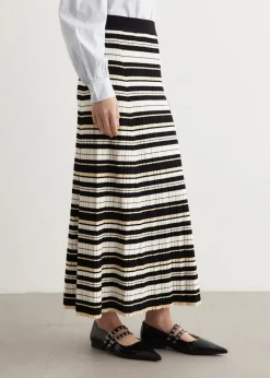Rib Long Skirt