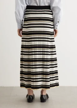 Rib Long Skirt