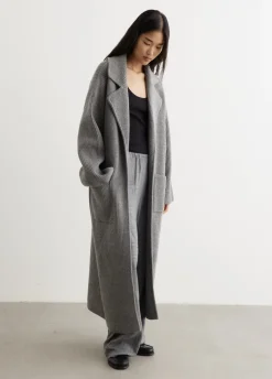 Rib-Knit Cardi Coat