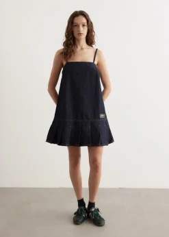 Rinse Denim Strap Mini Dress