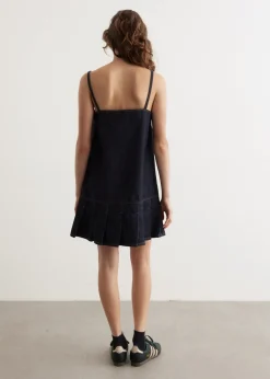 Rinse Denim Strap Mini Dress