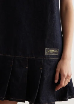 Rinse Denim Strap Mini Dress