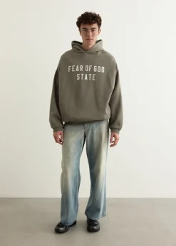 90s Fit Fleece Hoodie