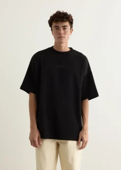 90s Fit Pique Crewneck T-Shirt