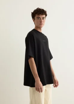 90s Fit Pique Crewneck T-Shirt