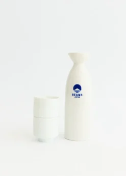 Sake Bottle And Cup Set (1 Bottle And 2 Cups)