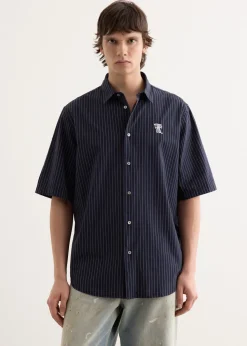 Sarow SS Poplin Stripe Shirt