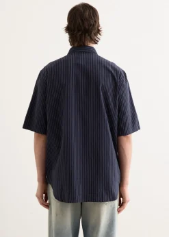 Sarow SS Poplin Stripe Shirt