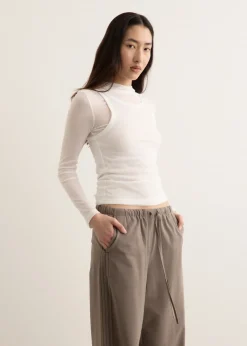 Shade Double Layer Long Sleeve Top