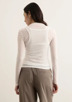 Shade Double Layer Long Sleeve Top