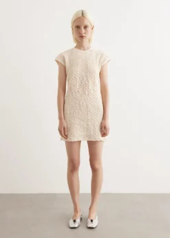 Shirred Cotton Dress