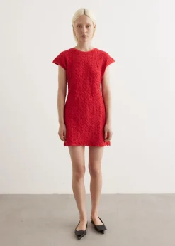 Shirred Cotton Dress