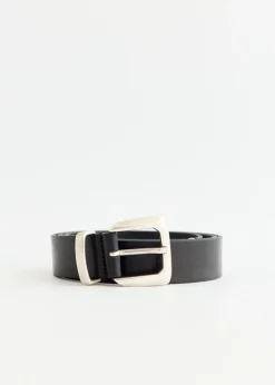 Simple Square Buckle Belt