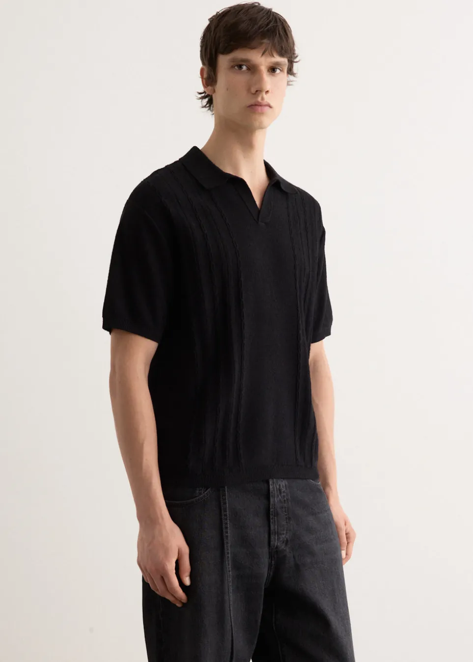 Skipper Polo Short Sleeve Sweater