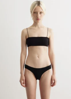 Smocked Mini Bikini Bottoms