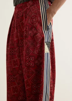 Smooth Jersey COOKIE Bandanna Baggy Track Pants