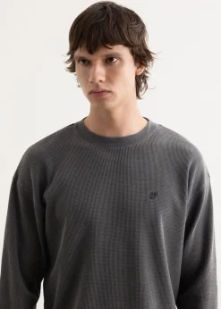 SNYC Pigment Dyed Waffle Top