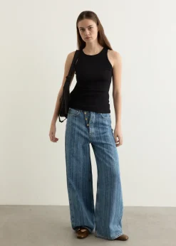 Soft Cotton Rib Tank Top