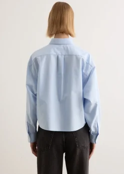 Sophia Button Down Logo Shirt