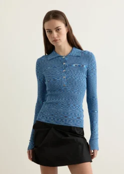 Spacedyed Polo Shirt