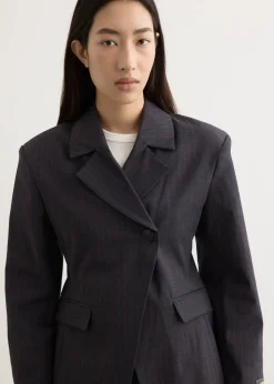 Stretch Stripe Blazer