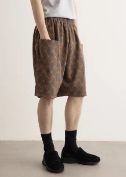 String C.S. Shorts - Poly Jacquard