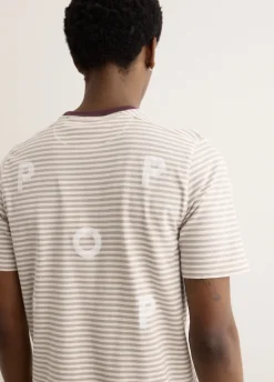 Striped Logo T-Shirt